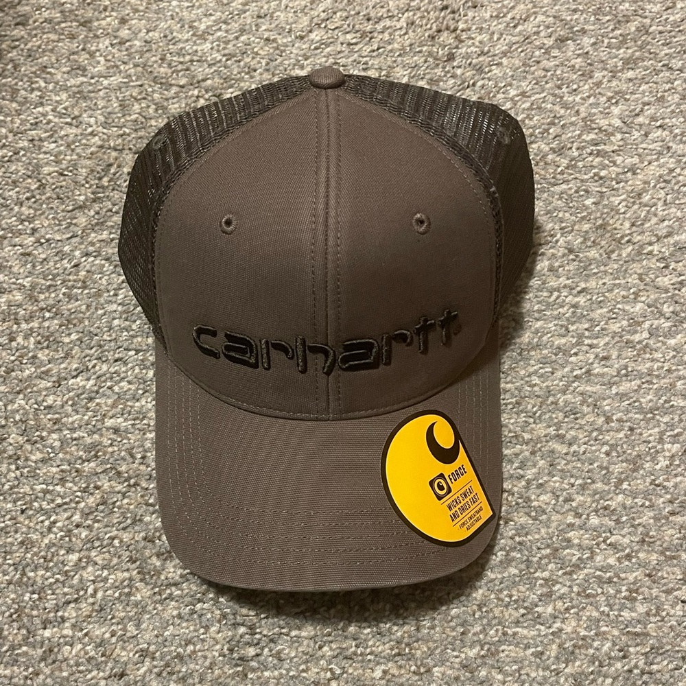 Carhartt Mesh SnapBack Trucker Hat - Brown